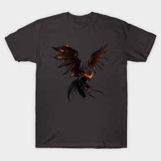 Phoenix Bird - Fire and Ashes T-Shirt